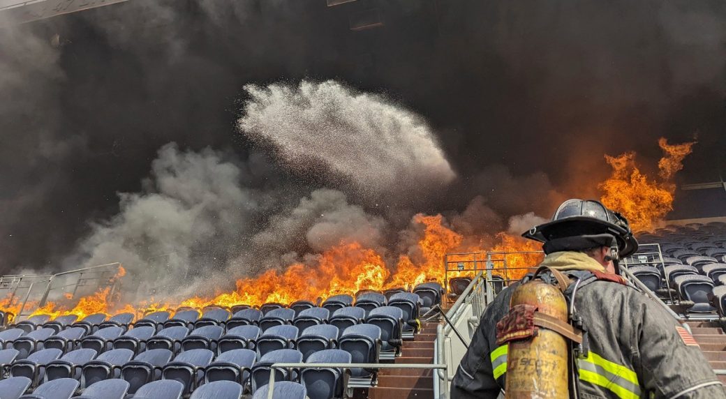 SAD NEWS: Dallas Mavericks Stadium Burnt Down in to Ashes as a result of…….