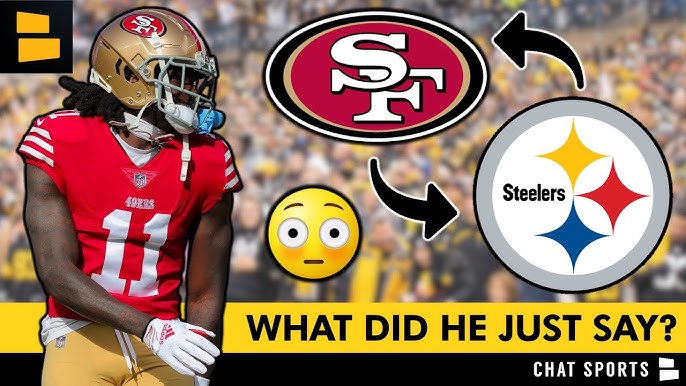 Breaking News: 49ers WR Brandon Aiyuk gave 3 reasons why he wants to play for the Steelers…