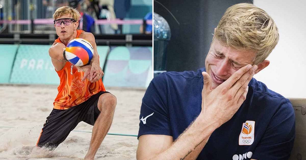 Sad: Steven Van De Velde, Dutch athlete convicted of child rape cries in first Post-Olympic interview