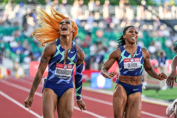 Breaking news:Just in: Sha’Carri Richardson and Melissa Jefferson Go 2-3 in 100-Meter Final, Jasmine Moore Claims First-Ever Women’s Triple Jump Medal for the U.S.