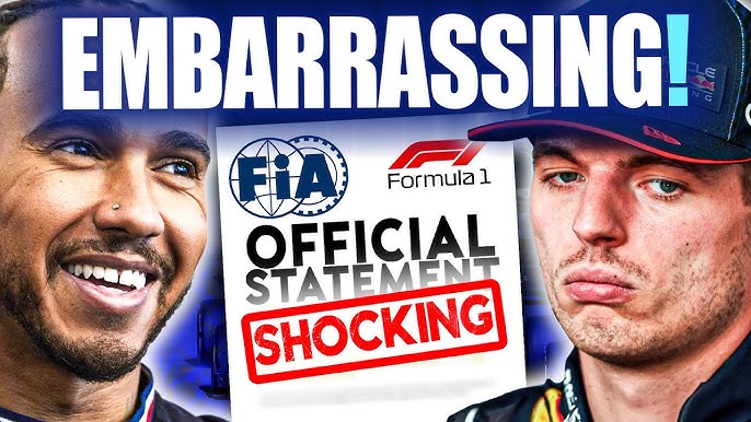 Breaking News: Here is shocking statement of F1 star when he blasts FIA for EMBARRASSING Verstappen…