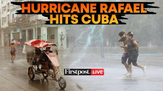 BREAKING NEWS: After slamming Cuba, Hurricane Rafael heads west across the Gulf of Mexico with another…