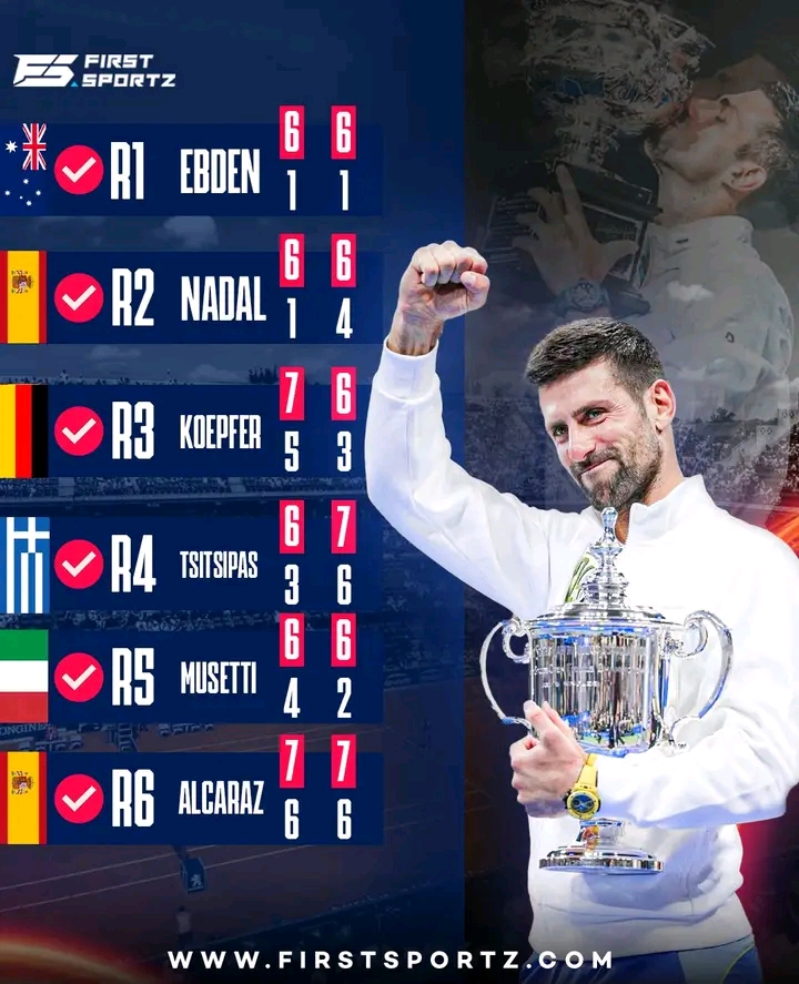 Novak, only man to win Olympics without dropping a set! 🇷🇸❤️🐐…..