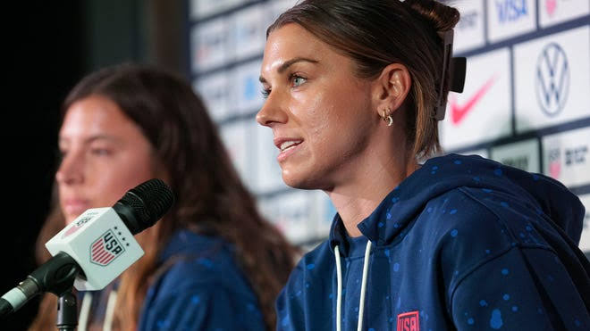 Welcome back: Alex Morgan United States soccer ⚽ player is back….