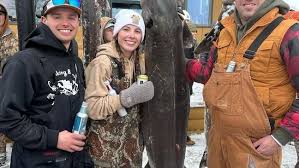 Happy Anniversary Hayley Herzig form lake Winnebago sturgeon he and his wife celebrates their 10years of marriage Today….. 